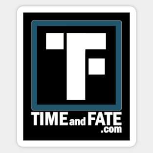 Time and Fate Adventure Gamebooks Official Logo Magnet